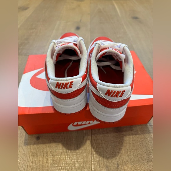 Nike Dunk Low Retro University Red/White - Picture 6 of 9